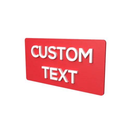 Customizable Acrylic Signage