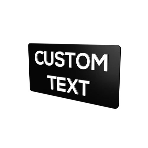 Customizable Acrylic Signage
