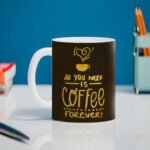 Printable Black Mug